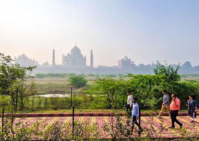 Agra's Mehtab Bagh Agra's Mehtab Bagh